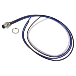 Conector: M12; soclu; tată; 16A; 63V; PIN: 4; IP67; drept; cabluri