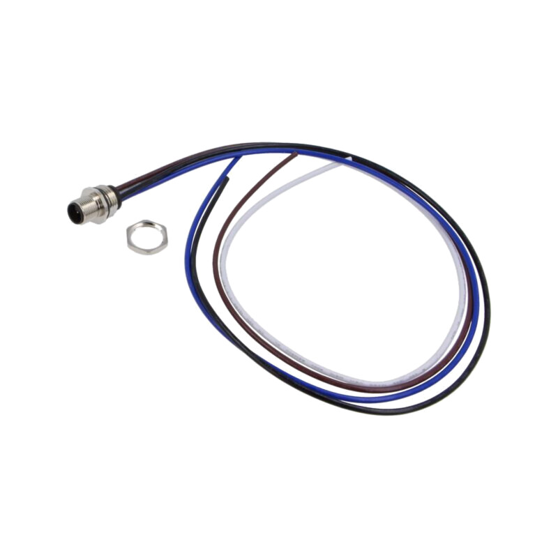 Conector: M12; soclu; tată; 16A; 63V; PIN: 4; IP67; drept; cabluri Conector: M12; soclu; tată; 16A; 63V; PIN: 4; IP67; drept; cabluri