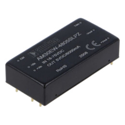 Convertor: DC/DC; 30W; Uintr: 18÷75VDC; Uieş: 5VDC; Iintr: 710mA