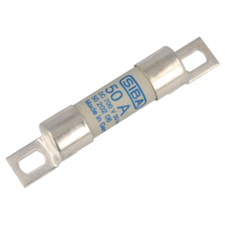 Siguranţă: siguranţă; 50A; 700VDC; aR; ceramică,cilindrică; URZ