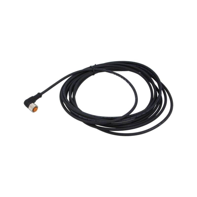 Cablu: pentru senzori/automatizări; M12; PIN: 4; în unghi; 5m; mufă Cablu: pentru senzori/automatizări; M12; PIN: 4; în unghi; 5m; mufă