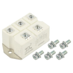 Punte redresoare: trifazat; Urmax: 1,6kV; If: 75A; Ifsm: 750A; modul