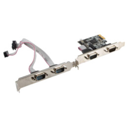 Card extensie PC: PCIe; D-Sub 9pin tată x4,PCIe; 0÷50°C