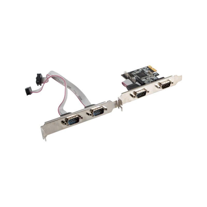 Card extensie PC: PCIe; D-Sub 9pin tată x4,PCIe; 0÷50°C
