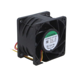 Ventilator: DC; axial; 12VDC; 60x60x38mm; 127,8m3/h; 73,1dBA; bilă