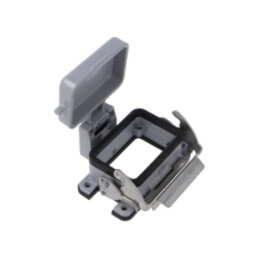 Enclosure for connectors: HDC; size 44.27; for panel mounting