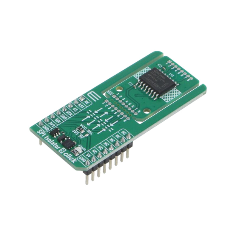 Click board; Comp: 4DIR1421HXUMA1; placă prototip; izolator Click board; Comp: 4DIR1421HXUMA1; placă prototip; izolator