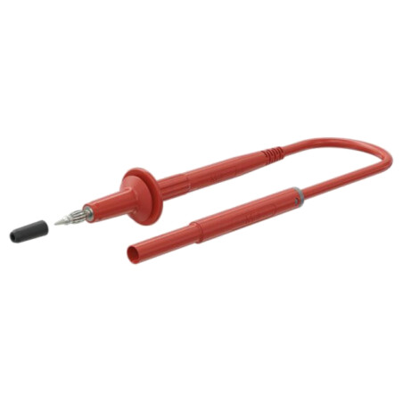 Cablu de măsurare; 10A; mufă banană 4 mm,din ambele părţi