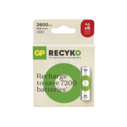 Acumul: Ni-MH; AA; 1,2V; 2600mAh; ReCyko; blister; Ready2Use; 6buc.