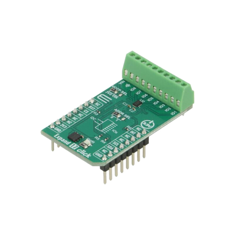 Click board; placă prototip; Comp: TCAL6408; port expandor Click board; placă prototip; Comp: TCAL6408; port expandor