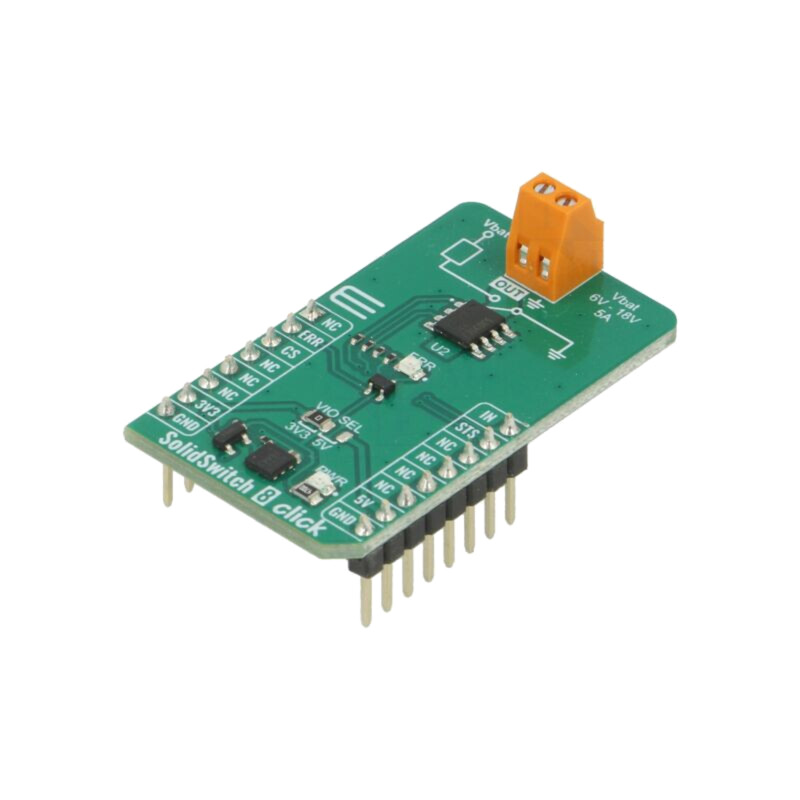 Click board; placă prototip; Comp: BTS3035EJXUMA1; 3,3VDC,5VDC Click board; placă prototip; Comp: BTS3035EJXUMA1; 3,3VDC,5VDC