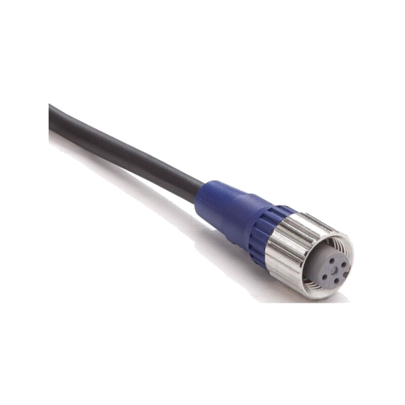 Cablu: pentru senzori/automatizări; M12; PIN: 4; drept; 10m; mufă Cablu: pentru senzori/automatizări; M12; PIN: 4; drept; 10m; mufă