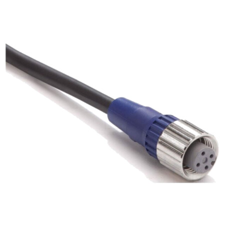 Cablu: pentru senzori/automatizări; M12; PIN: 4; drept; 10m; mufă