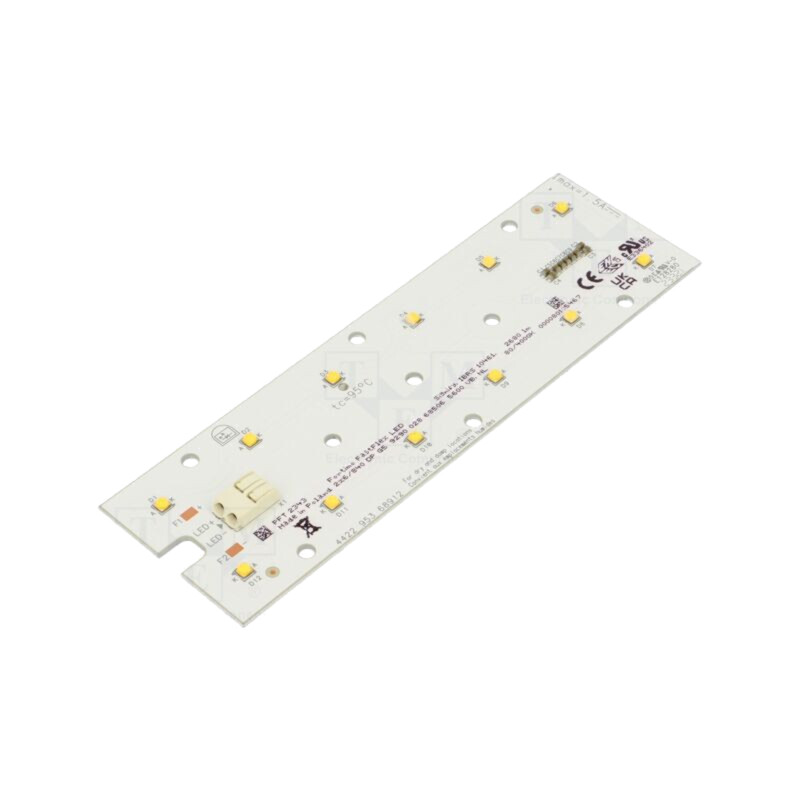 Baretă LED; W: 45mm; L: 146mm; Nr.diode: 12; CRImin: 80; 4000K; 530mA Baretă LED; W: 45mm; L: 146mm; Nr.diode: 12; CRImin: 80; 4000K; 530mA