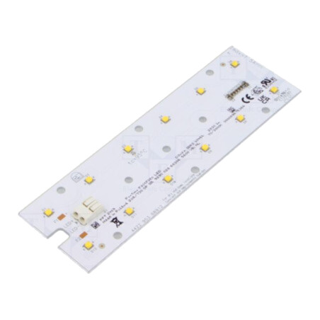 Baretă LED; W: 45mm; L: 146mm; Nr.diode: 12; CRImin: 70; 3000K; 530mA