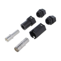 Conector: alimentare DC; mufă; tată + mamă; QS; 250A; 500V; PIN: 1