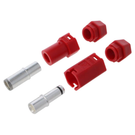 Conector: alimentare DC; mufă; tată + mamă; QS; 250A; 500V; PIN: 1