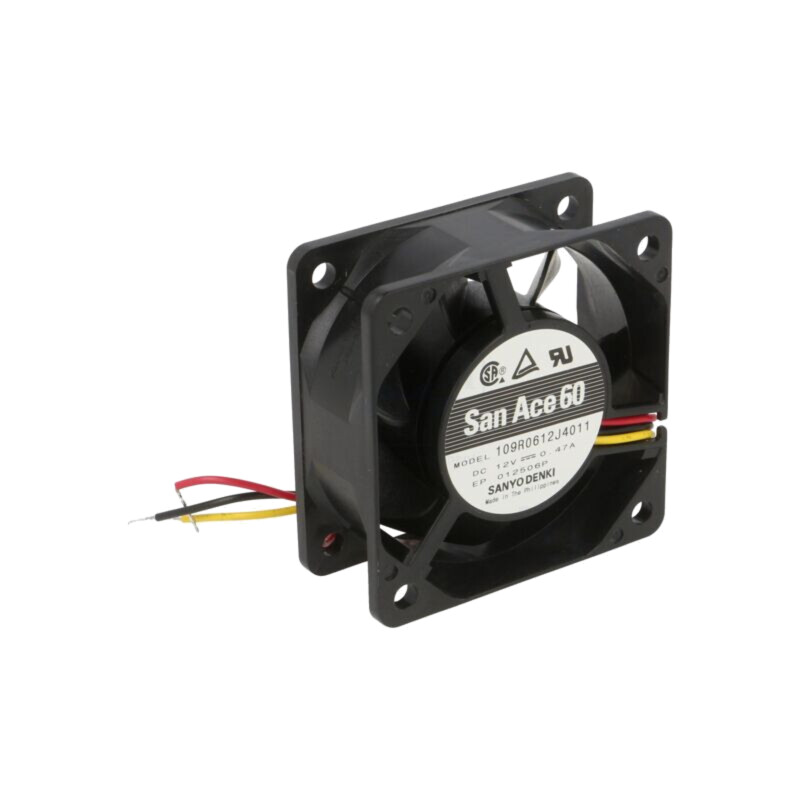 Ventilator: DC; axial; 12VDC; 60x60x25mm; 63,6m3/h; 44dBA; bilă Ventilator: DC; axial; 12VDC; 60x60x25mm; 63,6m3/h; 44dBA; bilă