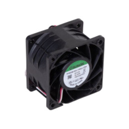 Ventilator: DC; axial; 12VDC; 60x60x38mm; 127,8m3/h; 73,1dBA; bilă