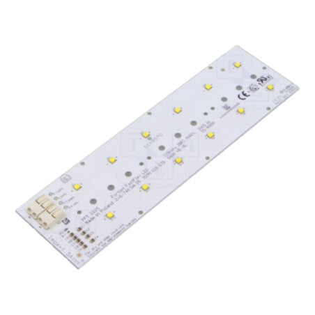 Baretă LED; W: 49,5mm; L: 172,2mm; Nr.diode: 12; CRImin: 70; 4000K