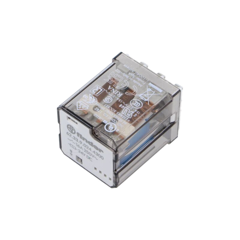 Releu: electromagnetic de putere; 3PST-NO; Ubobină: 24VDC; 62.33 Releu: electromagnetic de putere; 3PST-NO; Ubobină: 24VDC; 62.33