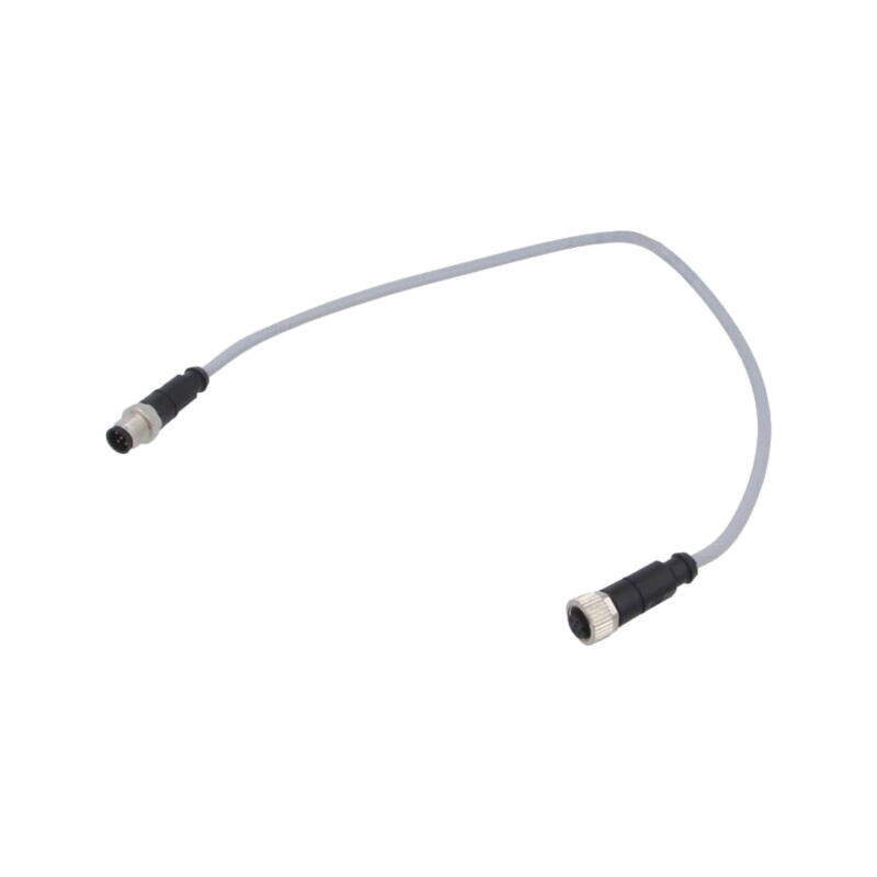 Cablu: pentru senzori/automatizări; PIN: 5; mufă; PVC; 0,5m