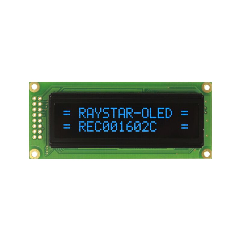 Afişaj: OLED; alfanumerice; 16x2; Dim: 85x36x10mm; albastră; PIN: 16 Afişaj: OLED; alfanumerice; 16x2; Dim: 85x36x10mm; albastră; PIN: 16