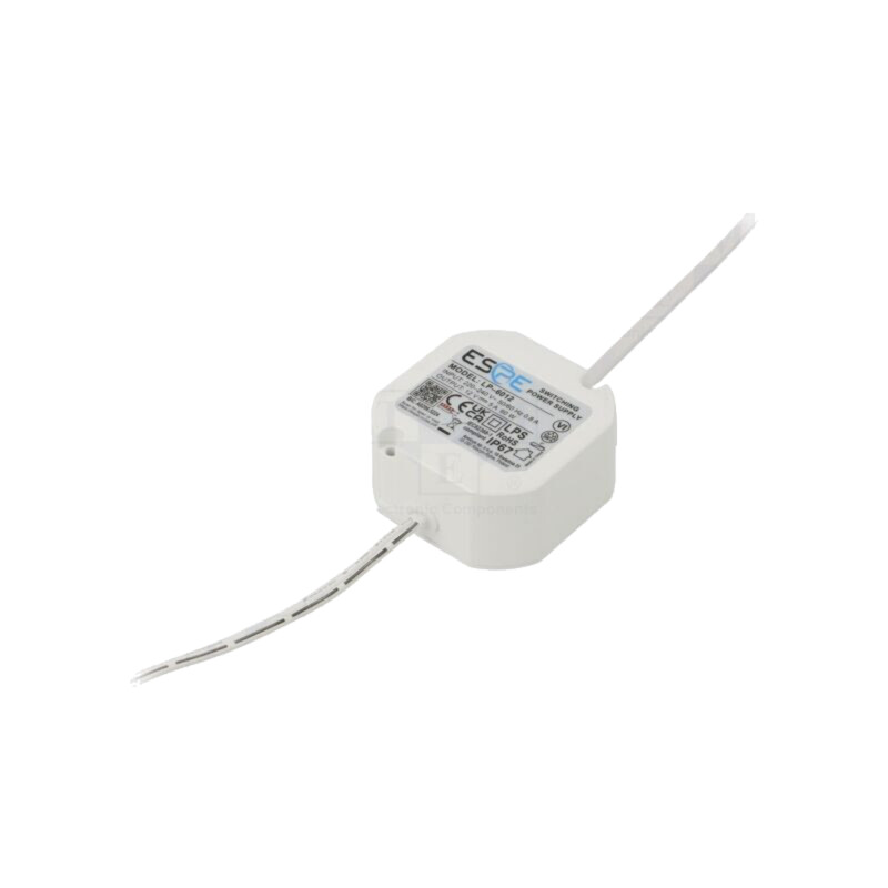 Alimentator: pulsatoriu; LED; 60W; 12VDC; 5A; 220÷240VAC; IP20; 89% Alimentator: pulsatoriu; LED; 60W; 12VDC; 5A; 220÷240VAC; IP20; 89%