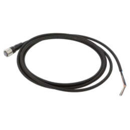 Cablu: pentru senzori/automatizări; M12; PIN: 4; drept; 2m; PUR