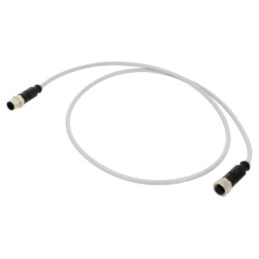 Cablu: pentru senzori/automatizări; PIN: 4; mufă; PVC; 1m