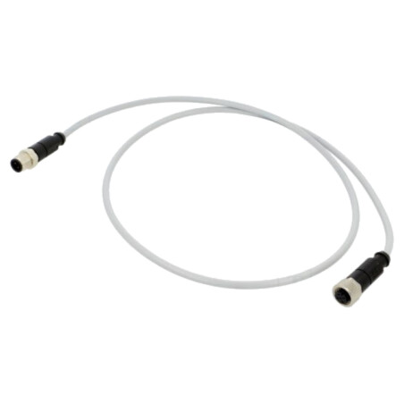 Cablu: pentru senzori/automatizări; PIN: 4; mufă; PVC; 1m