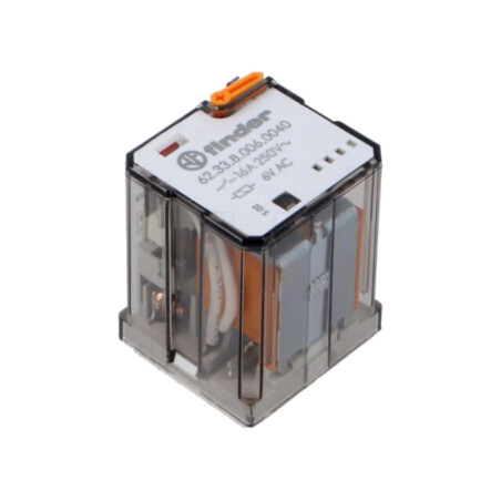 Releu: electromagnetic de putere; 3PDT; Ubobină: 6VAC; 62.33; 4,6Ω