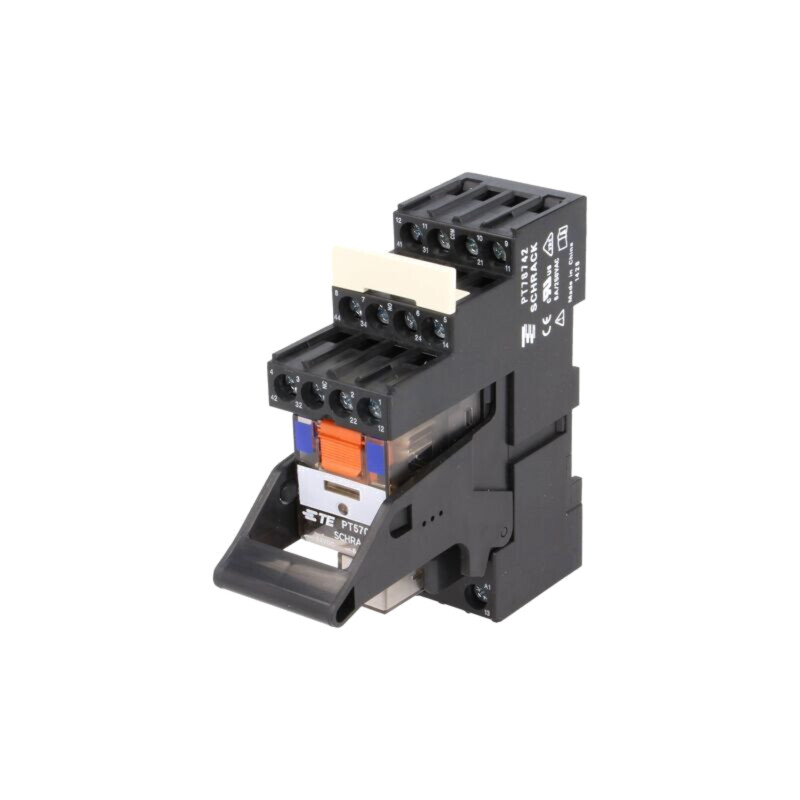 Releu: interfaţă; 4PDT; Ubobină: 24VDC; 6A; 6A/250VAC; 6A/30VDC Releu: interfaţă; 4PDT; Ubobină: 24VDC; 6A; 6A/250VAC; 6A/30VDC