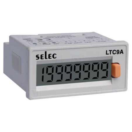 Aparat de măsură: contor; digital,pentru montare; pe panou; LCD