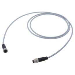 Cablu: pentru senzori/automatizări; PIN: 4; mufă; PVC; 2m