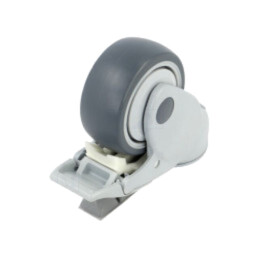 Roată de transport; Ø: 75mm; H: 109mm; torsională cu blocare; 70kg