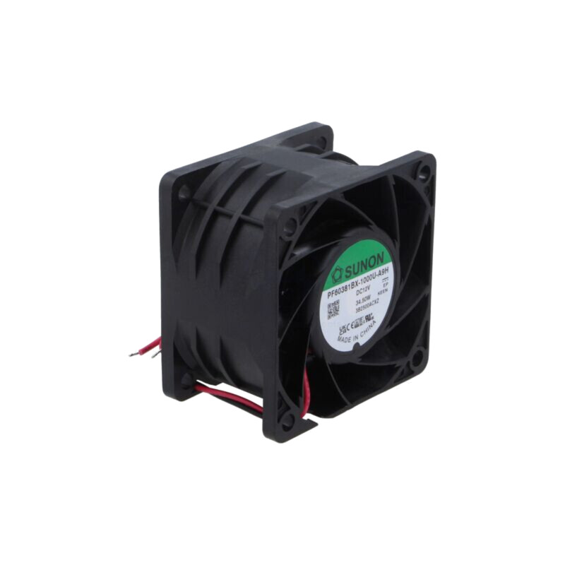 Ventilator: DC; axial; 12VDC; 60x60x38mm; 127,8m3/h; 73,1dBA; bilă Ventilator: DC; axial; 12VDC; 60x60x38mm; 127,8m3/h; 73,1dBA; bilă