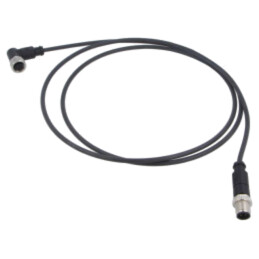 Cablu: pentru senzori/automatizări; PIN: 4; mufă; PUR; 1,5m