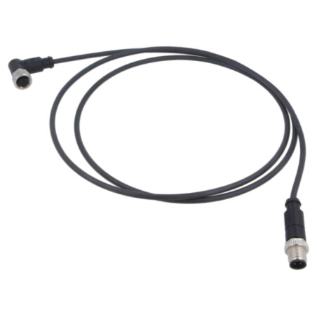 Cablu: pentru senzori/automatizări; PIN: 4; mufă; PUR; 1,5m