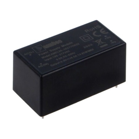 Convertor: AC/DC; 14,85W; Uintr: 85÷305VAC,100÷430VDC; Iieş: 4,5A