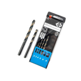 Set de burghie; pt.metal; oţel rapid cu cobalt HSS-Co; metal