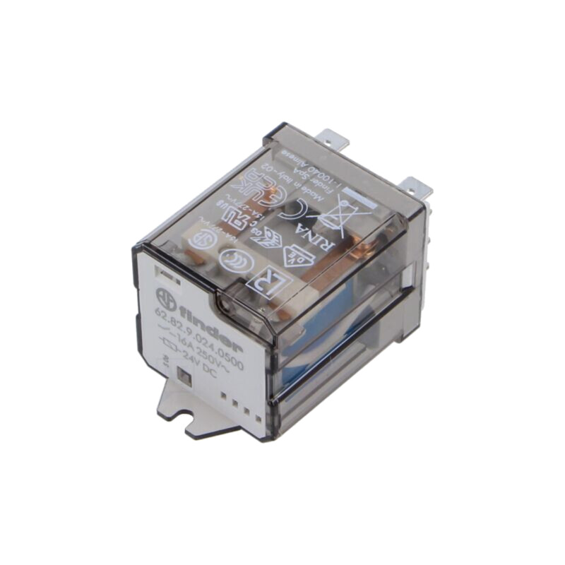 Releu: electromagnetic de putere; DPDT; Ubobină: 24VDC; 62.82