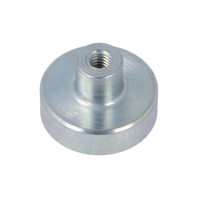 Magnet: fix; samariu, cobalt; 90N; Ø: 20mm; H: 13mm; oţel
