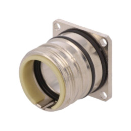 Enclosure for connectors: M23; ComLock,external thread; EMC