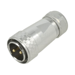 Conector: circular; mufă; tată; PIN: 2; IP67; SA28; 13÷16mm; 50A; 500V