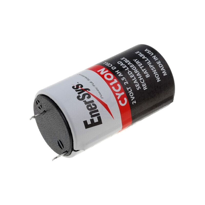 Acumul: plumb-acid; 2V; 2,5Ah; Dimensiune: D; AGM; Ø34x60mm Acumul: plumb-acid; 2V; 2,5Ah; Dimensiune: D; AGM; Ø34x60mm