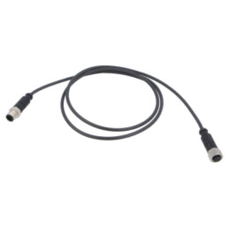 Cablu: pentru senzori/automatizări; PIN: 4; mufă; PUR; 1,2m