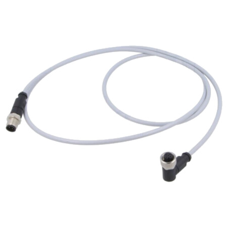 Cablu: pentru senzori/automatizări; PIN: 4; mufă; PVC; 1,5m