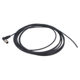 Conector: M12; mufă; tată; PIN: 4; în unghi; cabluri; 5m
