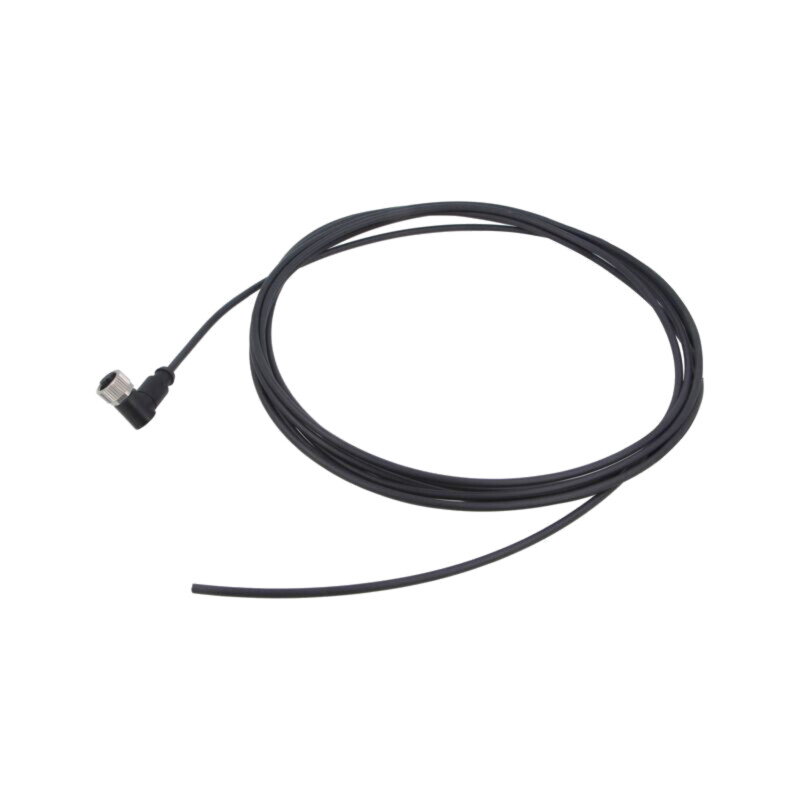 Conector: M12; mufă; mamă; PIN: 3; în unghi; cabluri; 5m Conector: M12; mufă; mamă; PIN: 3; în unghi; cabluri; 5m